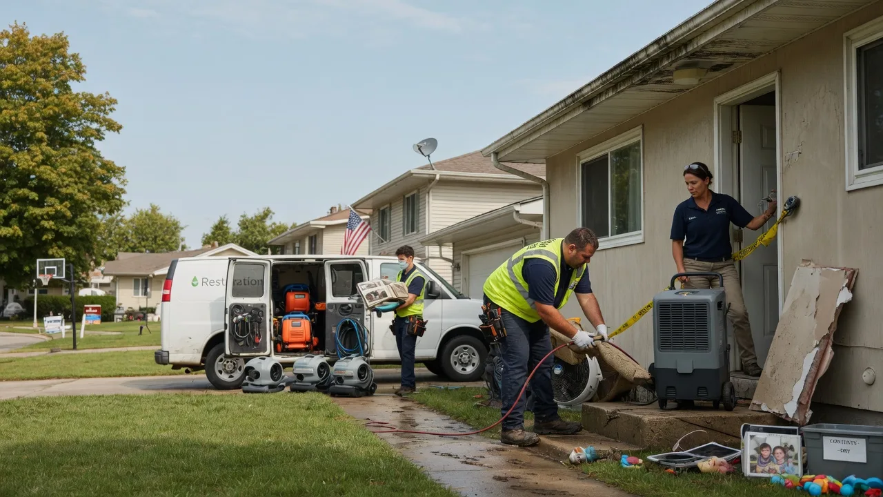 Water Damage Restoration in Rossville, IL near me